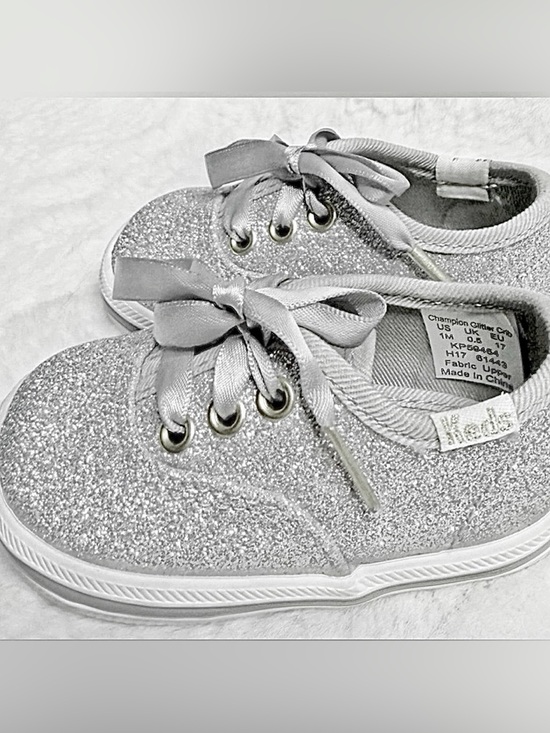 Keds X Kate Spade Other - Keds X Kate Spade Baby Girls Champion Silver Glitter   Shoes